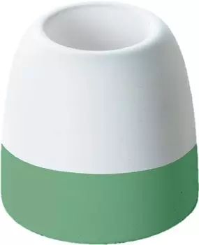 Anesti Diatomaceous Earth Toothbrush Stand for 1 Green Width x Depth x Height Karari Absorbs Water Droplets HO1896 3.8 3.8 3.5cm