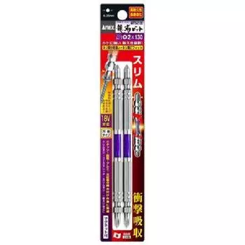 ANEX Dragon Tough Bit Double Headed Slim x 130 Набор из 2 6 наборов +2 ARTS-2130 [Оптовая закупка] (12 шт.)