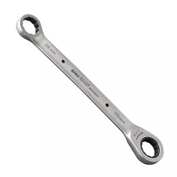 ANEX Ratchet Wrench Width across flats 19mm AOA-19RW серебряный