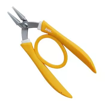 ANEX Yatco Нержавеющая стальная рукоятка с нейлоновым покрытием, двойная круглая, 135 мм, № 253-N