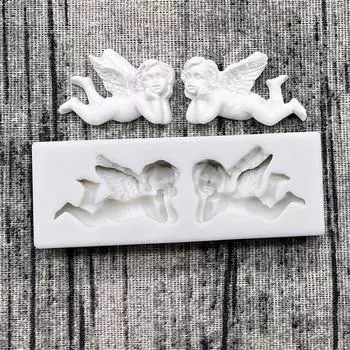 Angel Baby силиконовая форма для помадки шоколад сахарная форма инструменты для выпечки аксессуары One Size