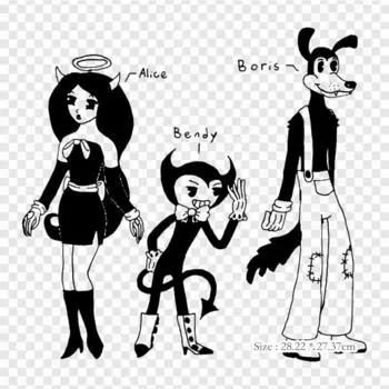 Ангел Бенди Бенди и чернильная машина Утюг на теплопередаче Печать Виниловые нашивки Наклейка для одежды DIY Аппликации Моющиеся нашивки