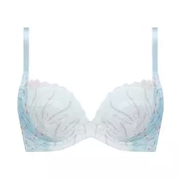 Ангел Бюстгальтер Слим Лайн Супер Легкий 594 Бюстгальтер M007 D80 Размер [Triumph] (синий)