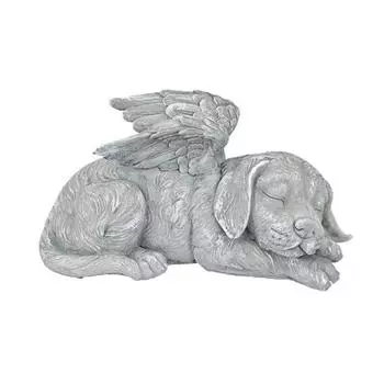 Angel Cat and Dog Handicrafts Resin Handicrafts Courtyard Design and Decoration Angel Cat and Dog Angel Dog