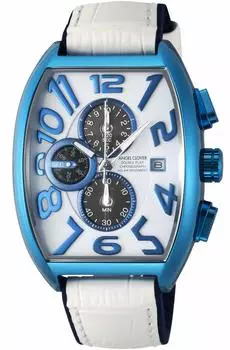 Angel Clover Watch DOUBLE PLAY SOLAR White Dial Stainless Steel Solar Battery 44MM Regular Warranty [Angel Clover] DPS38BNV-WH Men s