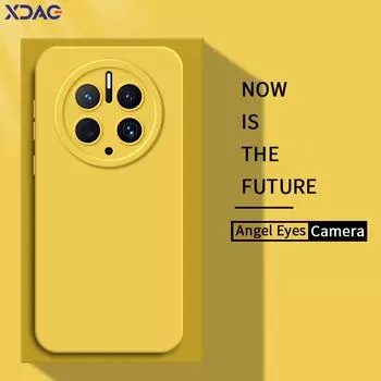 Angel Eyes Square Liquid Back Cover для Huawei Mate 50 Pro 50E Мягкий силиконовый чехол для мобильного телефона Mate50 E 50Pro Корпус Huawei Mate 50