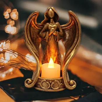 Ангел подсвечник фигурки ангелов чайный подсвечник в память о ангелах подсвечник для дома