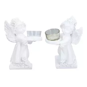 Ангел-подсвечник в стиле ретро, милая романтическая декоративная фигурка, подсвечник для гостиной, офиса C Right