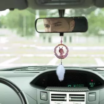 Ангел украшения для автомобиля для зеркала заднего вида украшение для зеркала заднего вида украшение для автомобиля подвеска для автомобиля подвеска для автомобиля подвеска для автомобиля подвеска для автомобиля фиолетовый