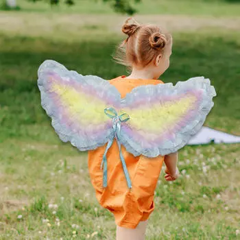 Angel Wings Dress Up Kids Butterfly for Role Play Masquerade Festival