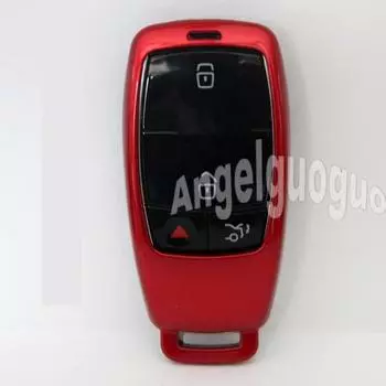 Angelguoguo пластиковый защитный чехол для ключей/чехлы для ключей/сумка для ключей/чехол для ключей для mercedes Benz 2016-2018 E чёрный