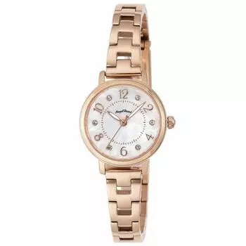 [ANGELHEART] Часы Angel Heart Twinkle Heart с белым циферблатом из нержавеющей стали, солнечной батареей 24 мм, обычная гарантия, женские часы THN24PG из розового золота