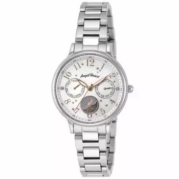 [ANGELHEART] Часы Angel Heart Twinkle Time с жемчужным циферблатом из нержавеющей стали Solar 33MM с обычной гарантией TT33SS-HK женские серебристые