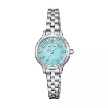 ANGELHEART Innocent Time Hashimoto Collaboration Innocent Time Kanna Hashimoto Collaboration Модель ITN25BU Blue Pearl Solar 21 мм Часы женские