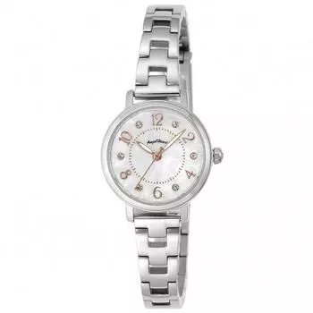 [ANGELHEART] Watch Angel Heart Twinkle Heart White Dial Stainless Steel Solar 24MM Regular Warranty Watch THN24SS Women s Silver