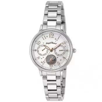 [ANGELHEART] Часы Angel Heart Twinkle Time с жемчужным циферблатом из нержавеющей стали Solar 33MM с обычной гарантией TT33SS-HK женские серебристые