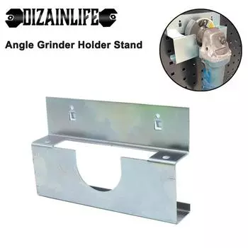 Angle Grinder Frame Holder Tools Hanging Shelf Wall-Mounted Hook Toolbox Storage Rack Organizer Angle Grinder Toolbox Rack