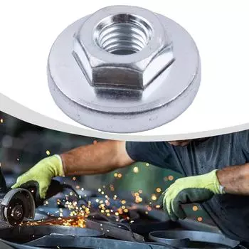 Angle Grinder Stainless Steel Pressure Plate Inner Outer Flange Nut For 100 Type Angle Grinder For 17mm Wrenches Power Tool Part CHINA