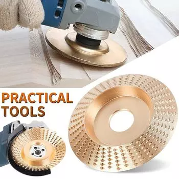 Angle Grinder Wood Carving Disc Set Wood Shaper Carving Disc for Angle Grinder Attachments, Stump Grinder Teeth, Shaping Tools