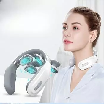 Английская аудиотрансляция, массажер для шеи, плеч, шеи, шейного отдела позвоночника, массажный инструмент, физиотерапевтический инструмент