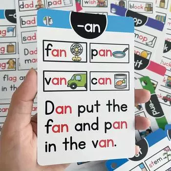 Английская фонетика. Практика произношения. Флэш-карты. Карточки для запоминания слов. One Size