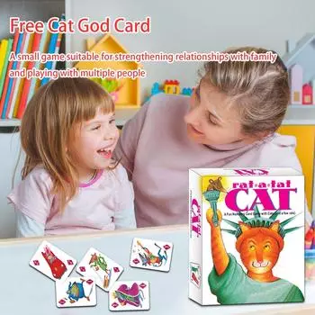 Английская карточная игра Интересная карточная игра Партийная карточная игра Статуя забавной карточной игры