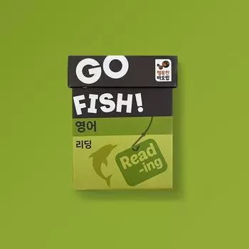 Английская настольная игра, чтение Go Fish на английском языке, популярная корейская образовательная игра