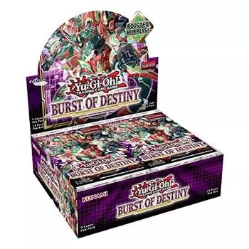 Английская версия Burst of Destiny Burst of Destiny 1-е издание [Коробка] Yu-Gi-Oh!
