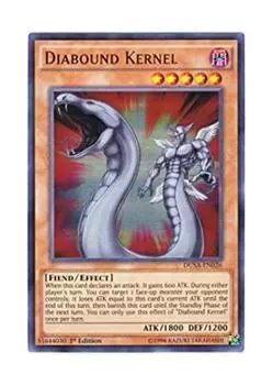 Английская версия Diabound Kernel Diabound Kernel 1-е издание Yu-Gi-Oh! DUSA-EN026 (Ультра редкий)