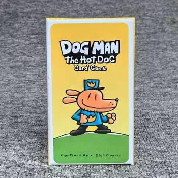 Английская версия Dog Man The Hot Dog Card Game Hot Dog Children s Card Game