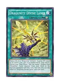 Английская версия Dragunity Divine Lance 1st Edition Yu-Gi-Oh! SECE-EN062 (Нормальный)