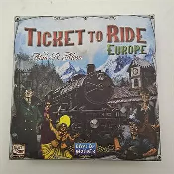 Английская версия European Ticket Tour Карточная игра European Ticket Tour Настольная игра Europe Game Amsterdam