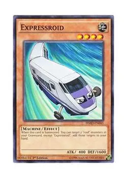 Английская версия Expressroid 1st Edition Yu-Gi-Oh! HSRD-EN045 (Нормальный)