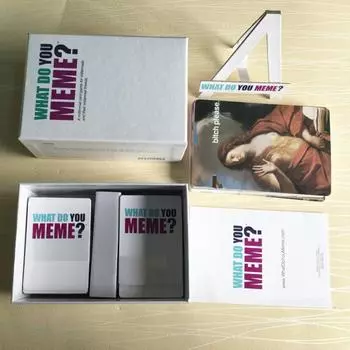 Английская версия карточной игры what do you meme настольная игра для вечеринок интерактивная карта One generation