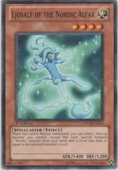 Английская версия Льосальфа из Северного альфарского шторма Рагнарёк Yu-Gi-Oh! (СТОР-EN014) - - 1с...