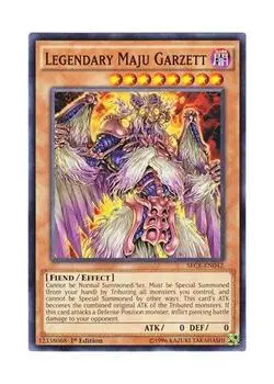 Английская версия Легендарный Маджу Гарзетт Синмаджу Гарзетт 1-е издание Yu-Gi-Oh! SECE-EN042 (Нормальный)