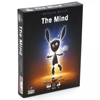 Английская версия Mind Card Game, телепатической карточной игры для семейных посиделок
