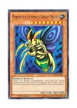 Английская версия Perfectly Ultimate Great Moth Ultimate Perfection Great Moth 1-е издание Yu-Gi-Oh! LED2-EN013 (Нормальный)