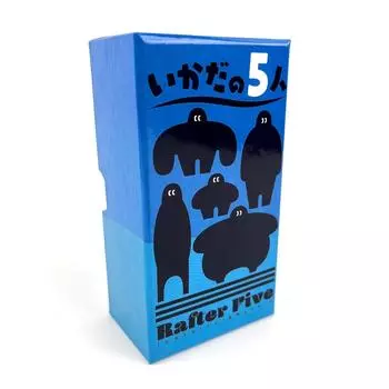 Английская версия Rafter Five 1-6 человек Build A Party Настольная игра Карточная игра Oinkgames