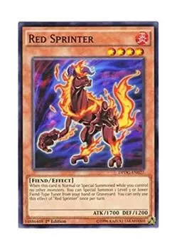 Английская версия Red Sprinter Red Splinter 1st Edition Yu-Gi-Oh! DPDG-EN027 (Нормальный)