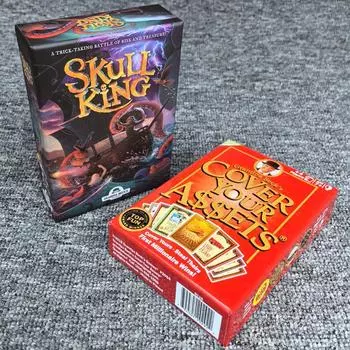 Английская версия Skull King Cover Your Assets Золотая медаль США Ultimate Pirate Ship Board Game Cover Your Assets