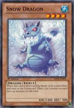 Английская версия Snow Dragon Abyss Rising Unlimited Edition Common Yu-Gi-Oh! (АБИР-EN094) - - -