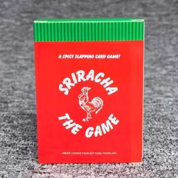 Английская версия SRIRACHA THE GAME Детские карточные игрушки Интерактивные игры для всей семьи