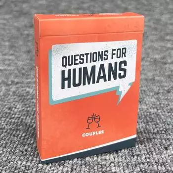 Английская версия вопросов для людей Вопросы для людей Игровые карты для диалога пар Игрушки для игр