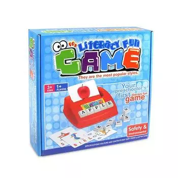 Английский алфавит Карточка Память Обучающая Машина Головоломка Пиньинь Английские Слова Чтение Картинка Детские Игрушки