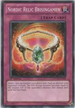 Английский Nordic Relic Brisingamen Storm of Ragnarok 1st Yu-Gi-Oh (STOR-EN068) - - Э...