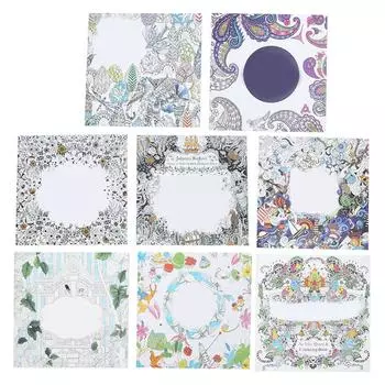 Английское издание Волшебный лес Живопись Рисунок Раскраска для детей Дети снимают стресс