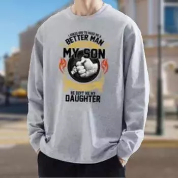 Английское изображение с принтом в виде строчки Мужские футболки с длинным рукавом Футболки с круглым вырезом Повседневный свитер Мужская одежда Большие размеры XS белый