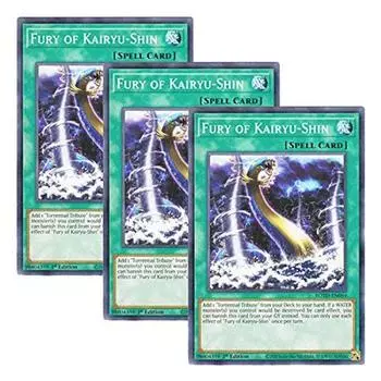 английской версии Ярость Бога Морского Дракона 1-е издание [Набор 3] Yu-Gi-Oh! ROTD-EN064 Кайрю-Шин (Нормальный)