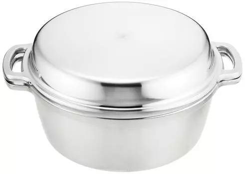 Anhydrous pot 24cm серебряный